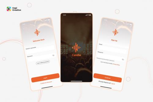 Candle Project - Music Player App