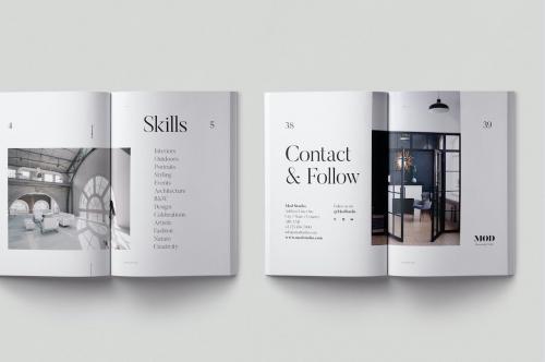 Mod Portfolio US Letter