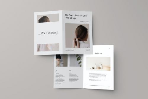 A5 Bifold Brochure Mockup