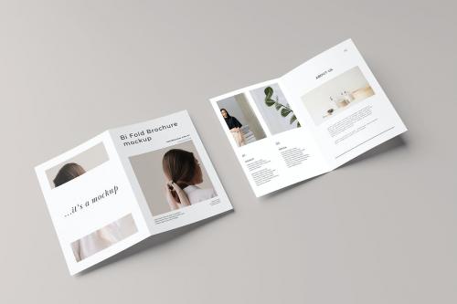 A5 Bifold Brochure Mockup