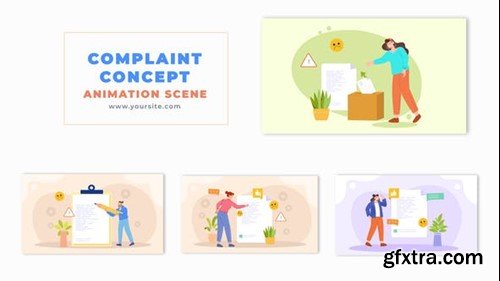 Videohive Flat 2D Vector Complaint Letter Design Animation Scene 49457720 Videohive Flat 2D Vector Complaint Letter Design Animation Scene 49457720