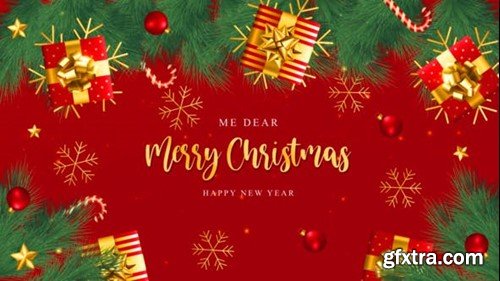 Videohive Merry Christmas Intro 49331765