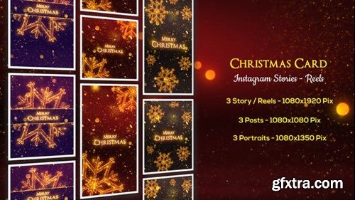 Videohive Christmas Card - Instagram Stories 49515405