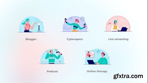 Videohive Blogger - Flat Сoncepts 49462160