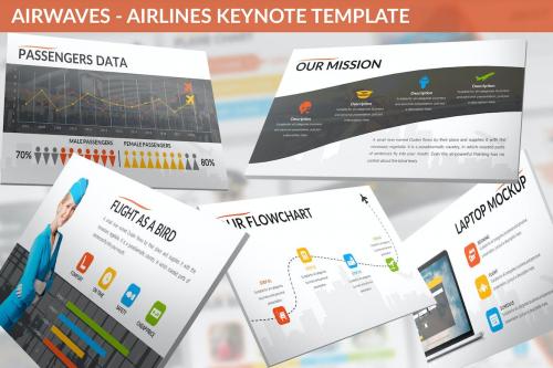 Airwaves - Airlines Keynote Template
