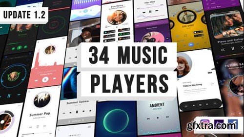 Videohive Music Visualization Players for Instagram Story 24380096 Videohive Music Visualization Players for Instagram Story 24380096