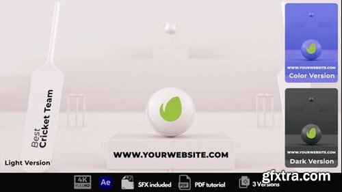 Videohive Cricket Logo Reveal 49538672 Videohive Cricket Logo Reveal 49538672