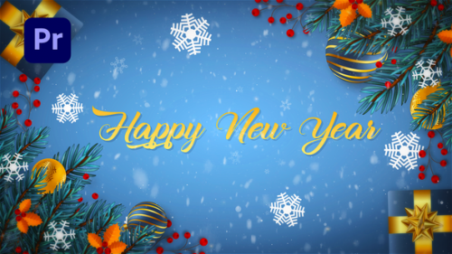 Happy New Year Slideshow (MOGRT) - 49469789