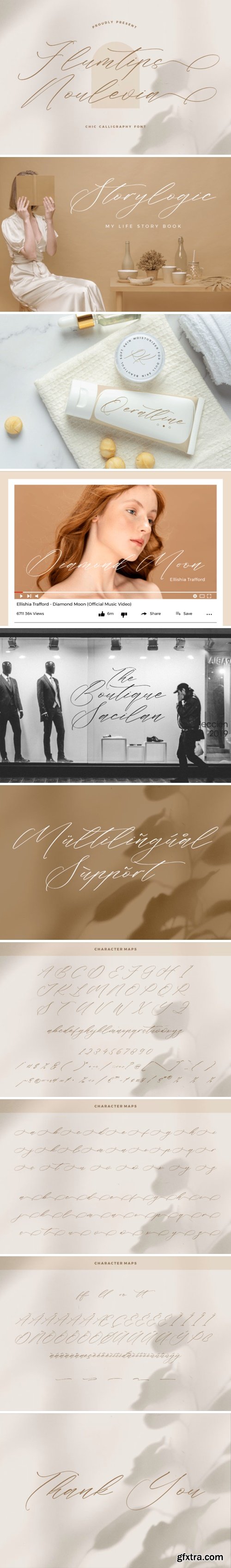 Flumtips Noulevia Font Flumtips Noulevia Font