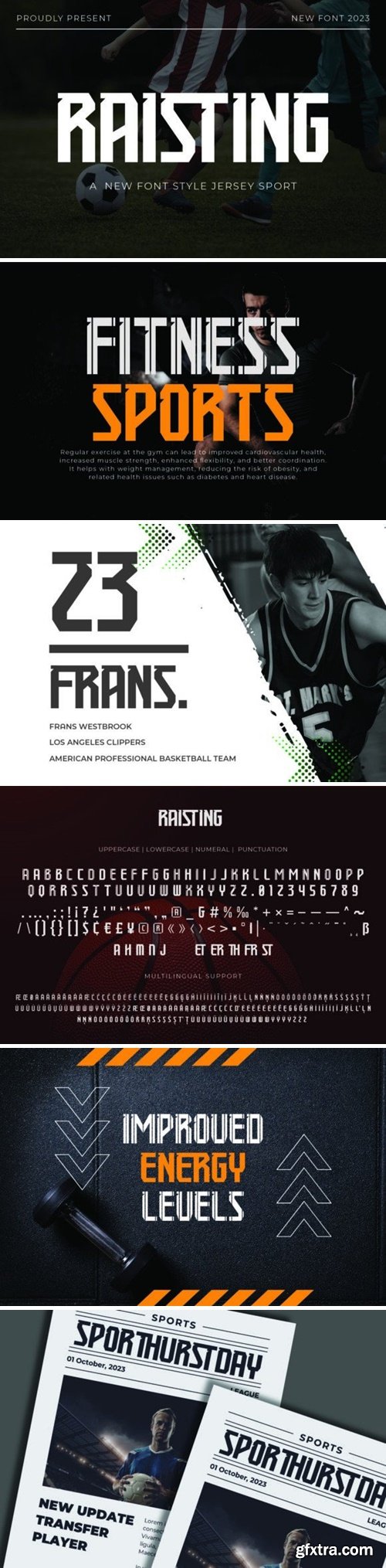 Raisting Font Raisting Font