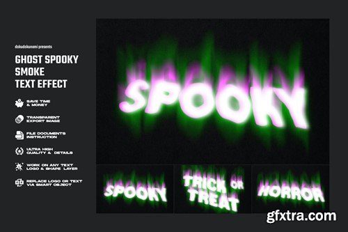 Ghost Spooky Smoke Text Effect LUEM9WB Ghost Spooky Smoke Text Effect LUEM9WB