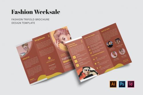 Fashion Weeksale Trifold Brochure Fashion Weeksale Trifold Brochure