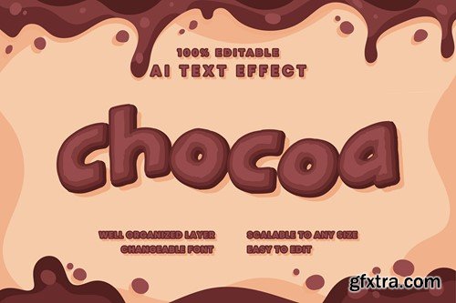 Chocoa Text Effect HG985JH Chocoa Text Effect HG985JH