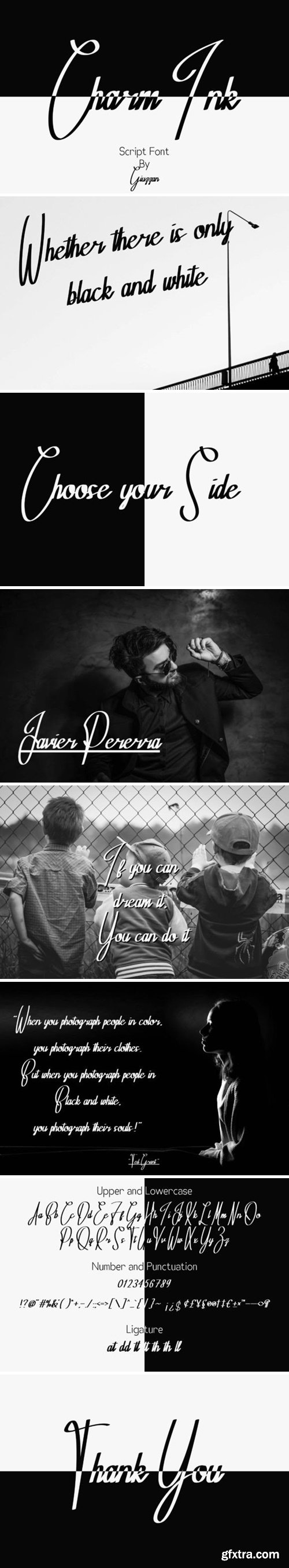 Charm Ink Font Charm Ink Font