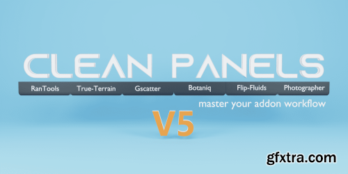Blender Market - CleanPanels V5.0.2
