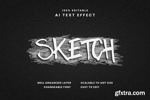 Sketch Text Effect 7XBXEC4 Sketch Text Effect 7XBXEC4