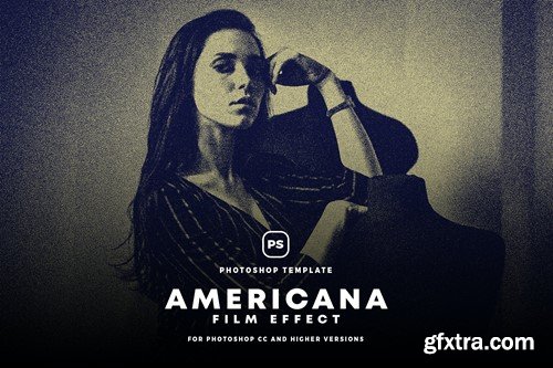 Americana Photo Effect Y7BYJ4Y