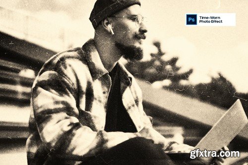 Time-Worn Photo Effect 3XWDYVD Time-Worn Photo Effect 3XWDYVD