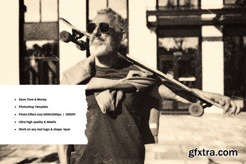 Time-Worn Photo Effect 3XWDYVD Time-Worn Photo Effect 3XWDYVD