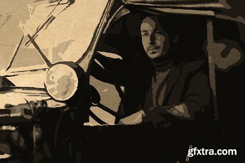 Antique Painting Photo Effect 9J4XBC5 Antique Painting Photo Effect 9J4XBC5