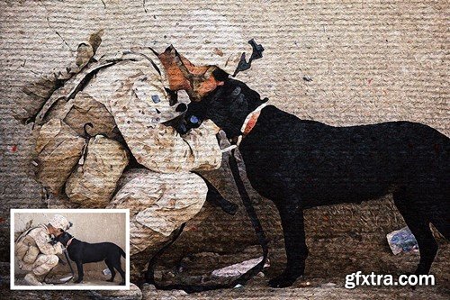 Rough Paper Photo Effects P3GC7RC Rough Paper Photo Effects P3GC7RC