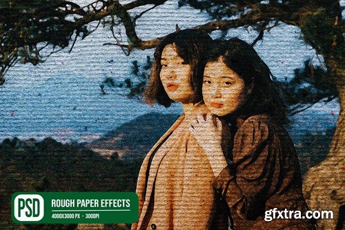 Rough Paper Photo Effects P3GC7RC Rough Paper Photo Effects P3GC7RC