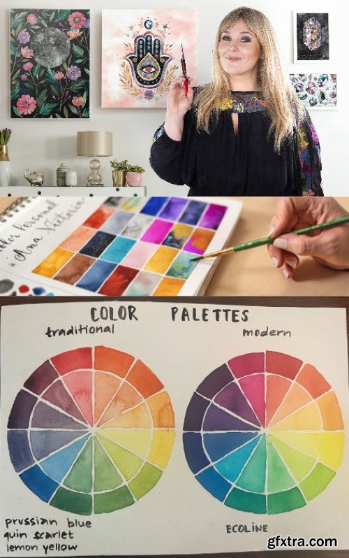 Domestika - Creation of Color Palettes with Watercolor