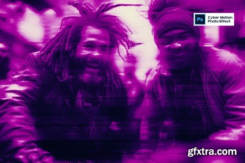 Cyber Motion Photo Effect T74U52E