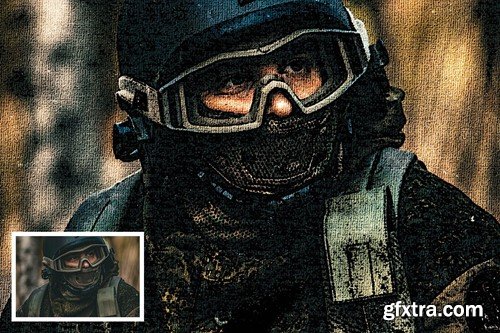 Halftone Model Photo Effects YGSXN8U Halftone Model Photo Effects YGSXN8U