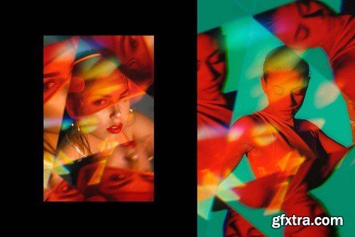 Rainbow Prism Lens Photo Effect YMQE8QT