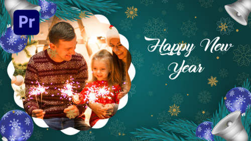 Happy New Year Slideshow (MOGRT) - 49483161