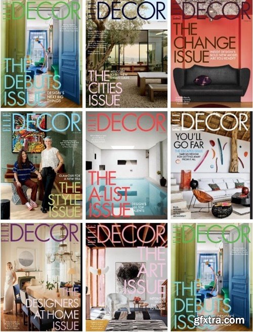 ELLE DECOR USA - Full Year 2023 Collection