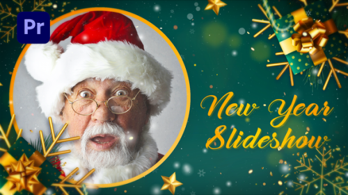 Happy New Year Slideshow (MOGRT) - 49497765