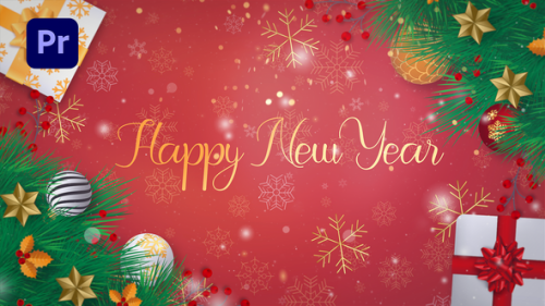 Happy New Year Slideshow (MOGRT) - 49498762