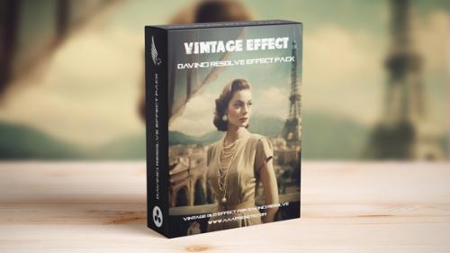 Vintage Retro Film Grain Dust 8mm Effect For DaVinci Resolve - 49499775