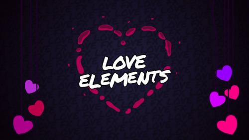 Love Elements // MOGRT - 45901707