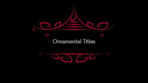 Ornamental Titles // Final Cut Pro - 45955481