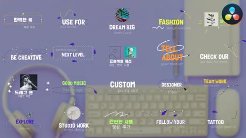 Designer Titles | DaVinci Resolve - 49276318