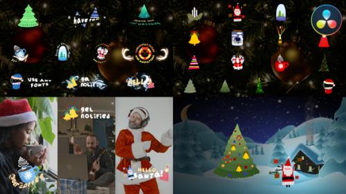 Christmas Titles And Animations for DaVinci Resolve - 49326840