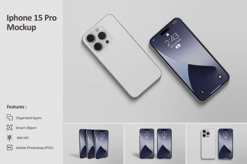 Iphone 15 Pro Mockup