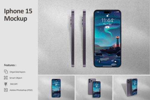 Iphone 15 Mockup