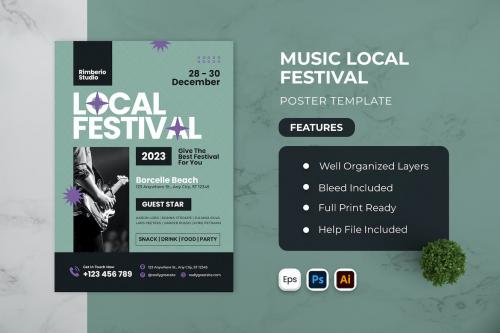 Local Festival Poster Local Festival Poster