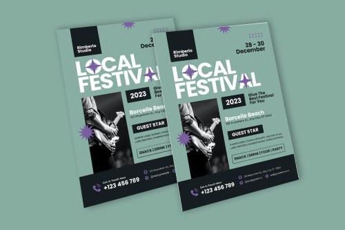 Local Festival Poster Local Festival Poster