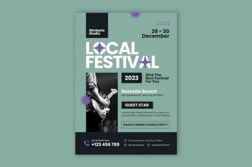 Local Festival Poster Local Festival Poster