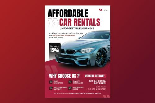 Car Rental Flyer