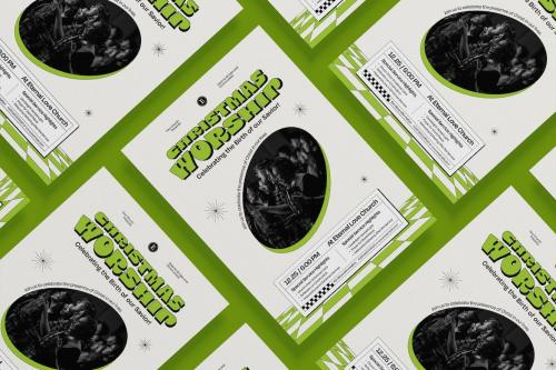 Christmas Church Flyer Template