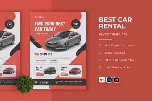 Car Rental Flyer
