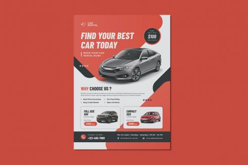 Car Rental Flyer