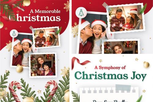 Memorable Christmas Greeting Card Memorable Christmas Greeting Card