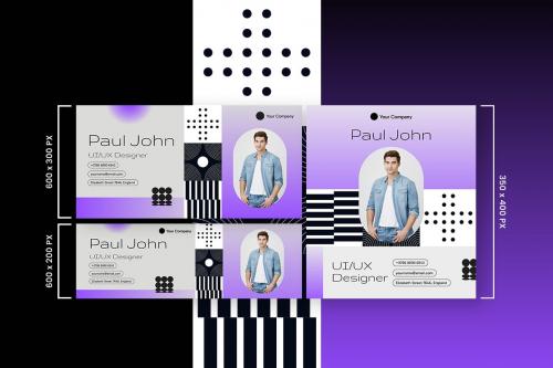 Brutalism Email Signature Template Brutalism Email Signature Template